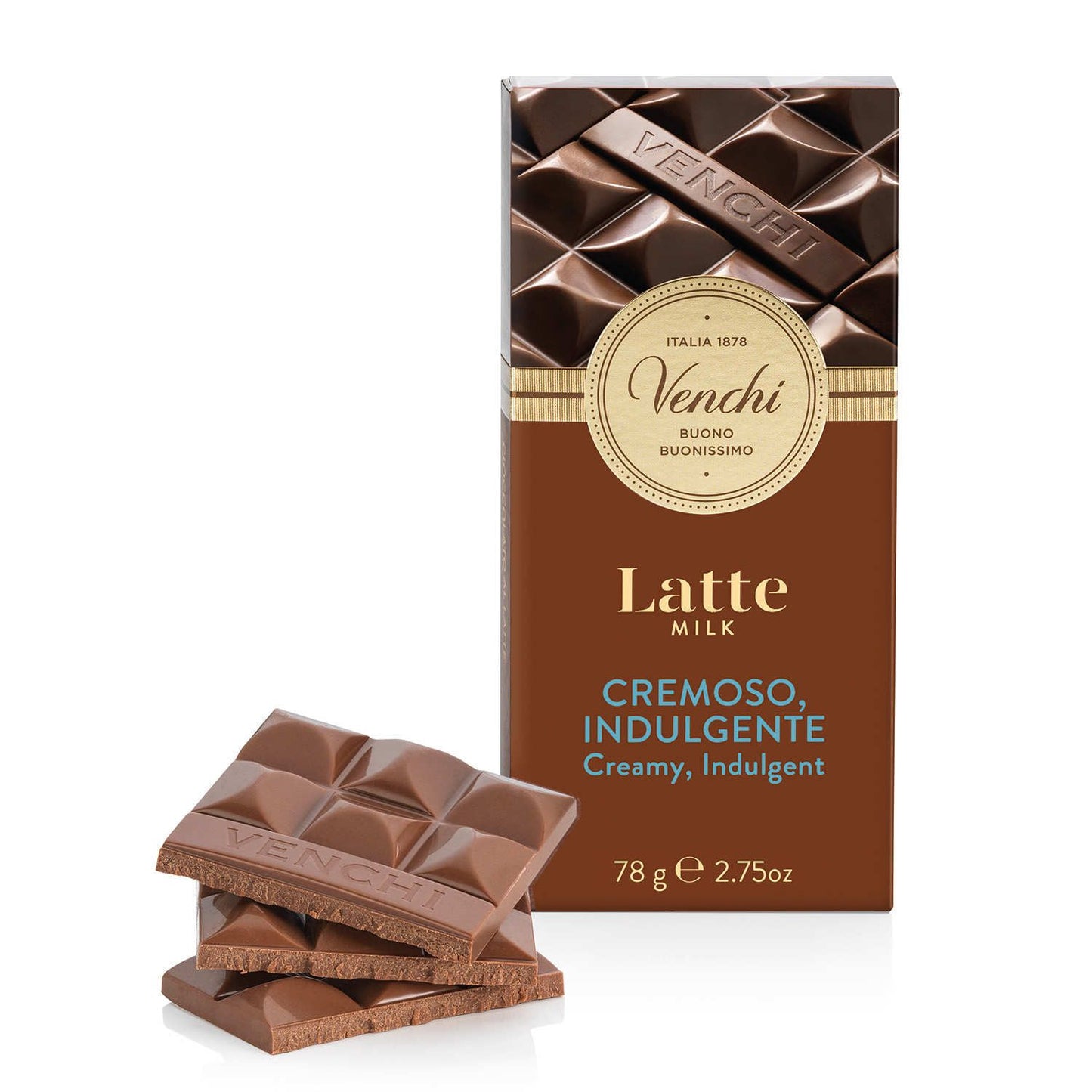 TAVOLETTA AL LATTE CREMOSO INDULGENTE 78 GR.CON NOTE DI CARAMELLO E TOFFE