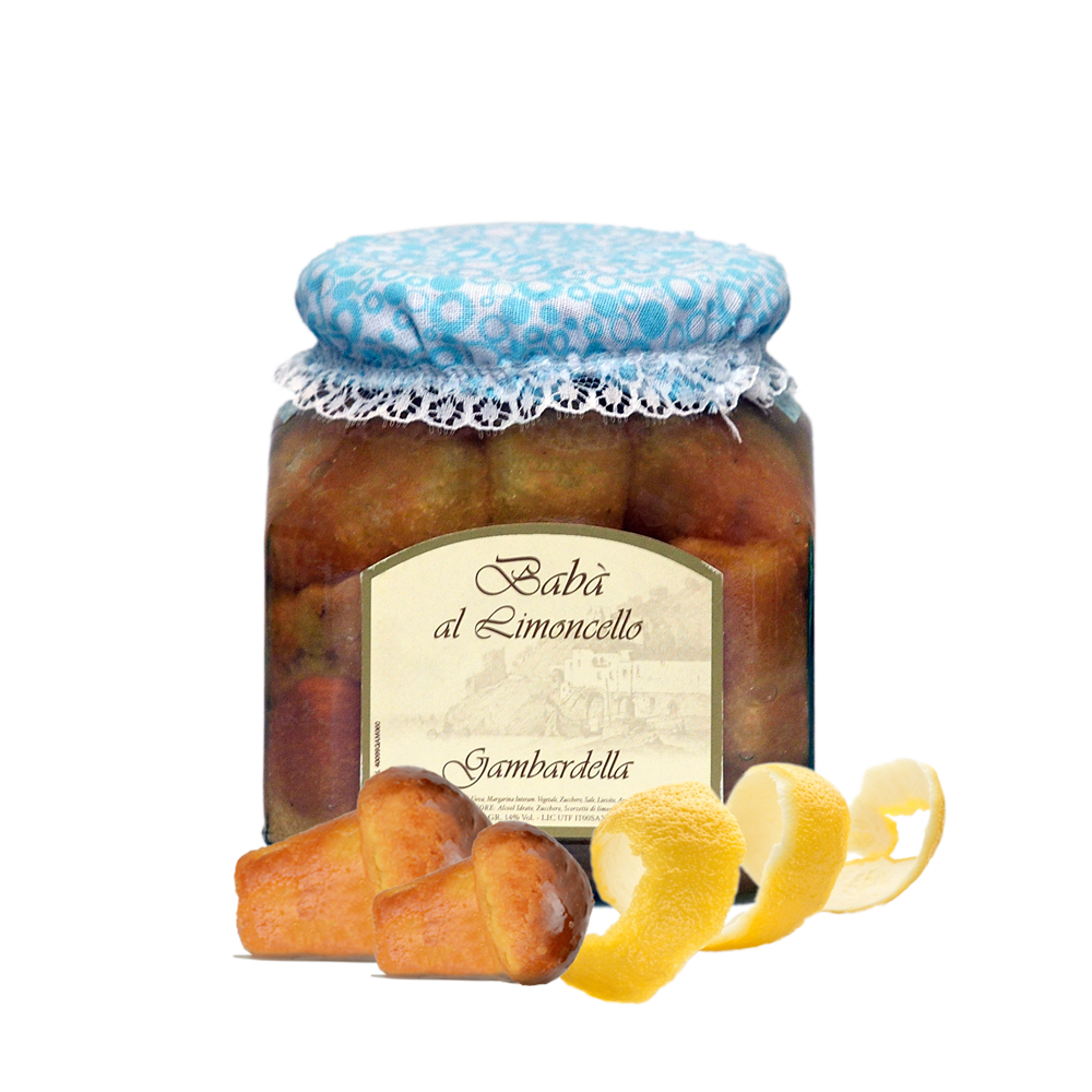 BABA' AL LIMOCELLO 500 ML LIQUORIFICIO GAMBARDELLA COSTIERA AMALFITANA