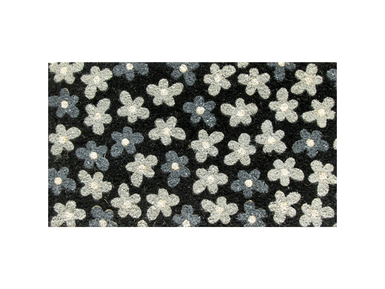 ZERBINO BLACK 40X70 VARIE FANTASIE USO INTERNO ED ESTERNO BASE ANTISCIVOLO