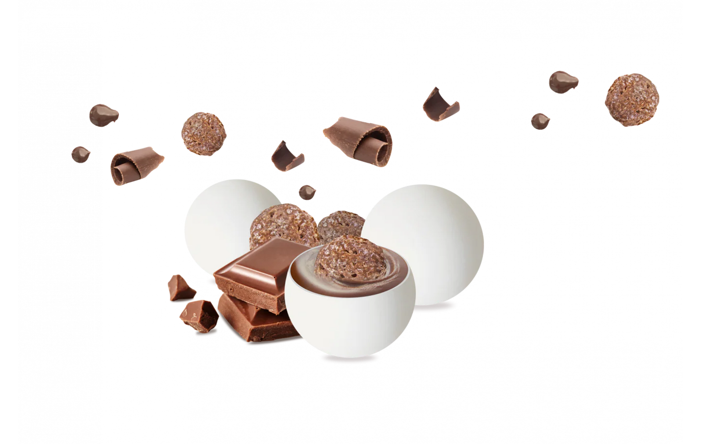 Chock Bon Bianco CONFETTI CEREALI RICOPERTI DI CIOCCOLATO A LATTE RICOPERTI DI UN SOTILE STRATO DI ZUCCHERO 1 KG