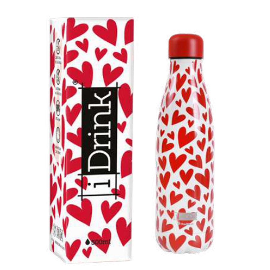 BORRACCIA TERMICA BORRACCE THERMOS FOLLOW YOUR HEART 500 ML