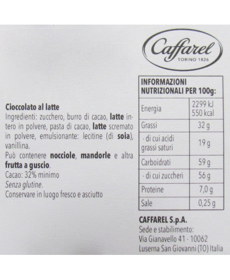 CAFFAREL UOVO BIMBA 230 GR. UO DI PASQUA CIOCCOLATO AL LATTE DOPPIA SORPRESA