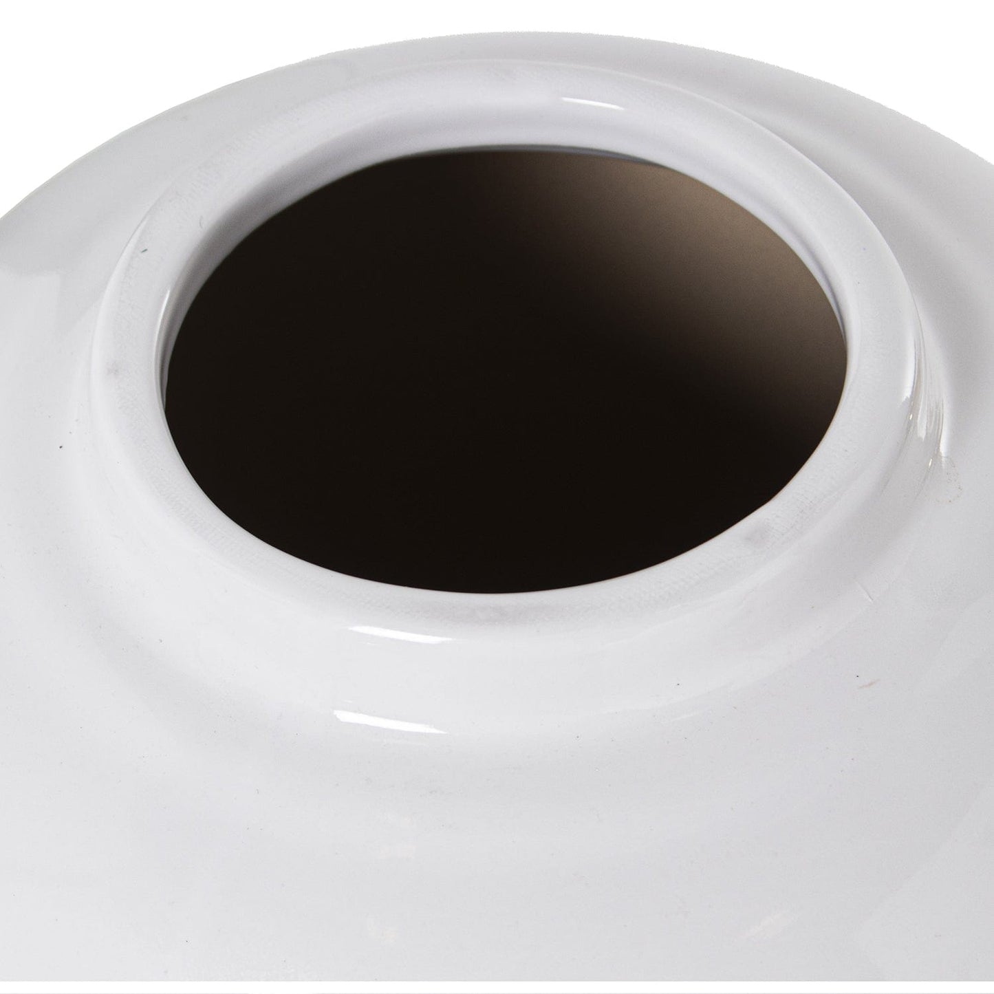 Dolci pensieri gift POTICHE IN CERAMICA CON COPERCHIO ORO Potiche BIANCO E AZZURRO H 50 CM