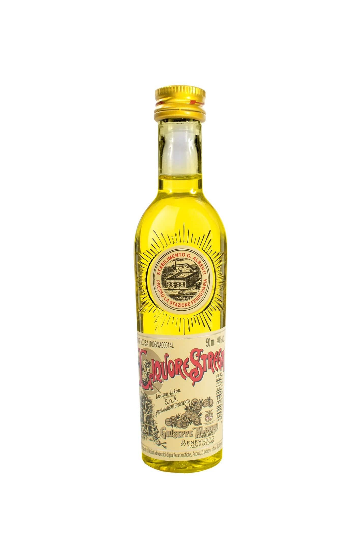 Dolci pensieri gift STREGA ALBERTI LIQUORE STREGA MIGNON 50 ML - 40% VOL.