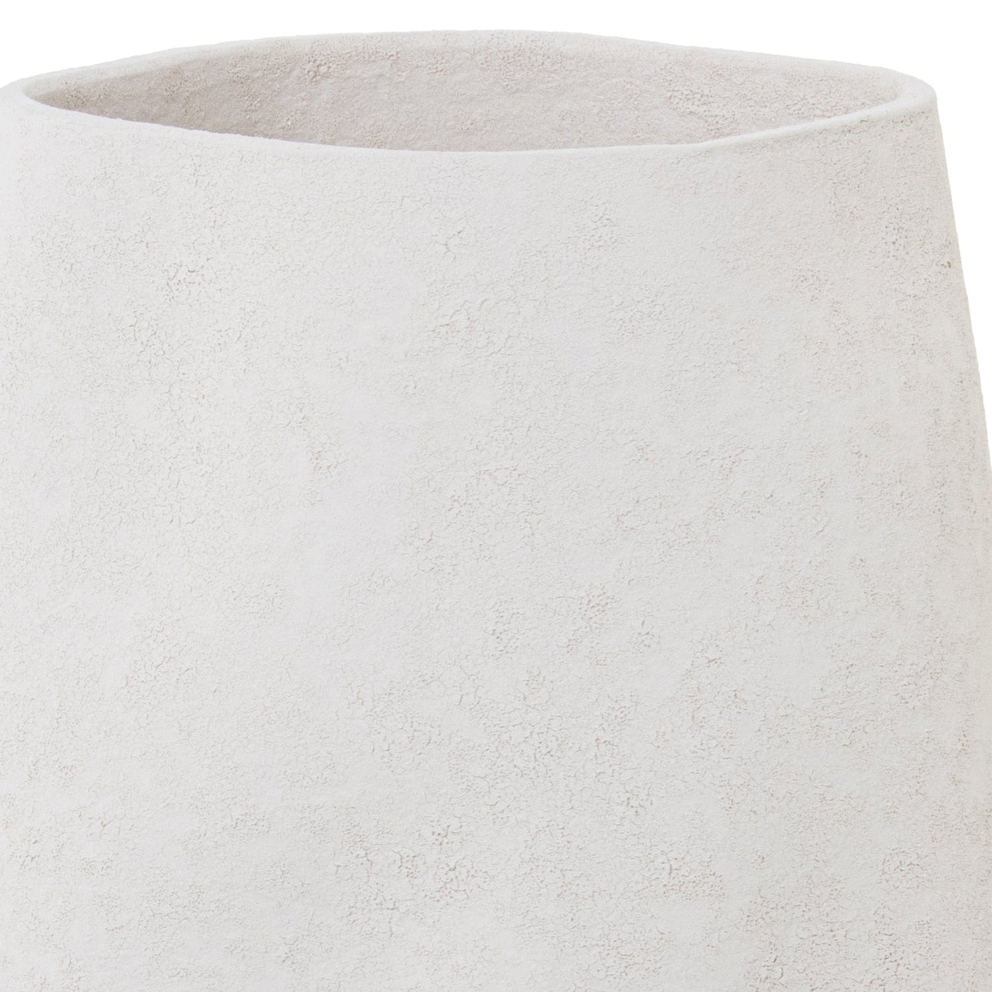Dolci pensieri gift VASO EFFETTO PIETRA MARRONE PORTA FIORI COMPLEMENTO ARREDO _ø23x36cm