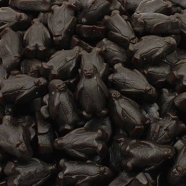 PINGUINO DI LIQUIRIZIA SALATA MORBIDA LUCIDA 100 gr.