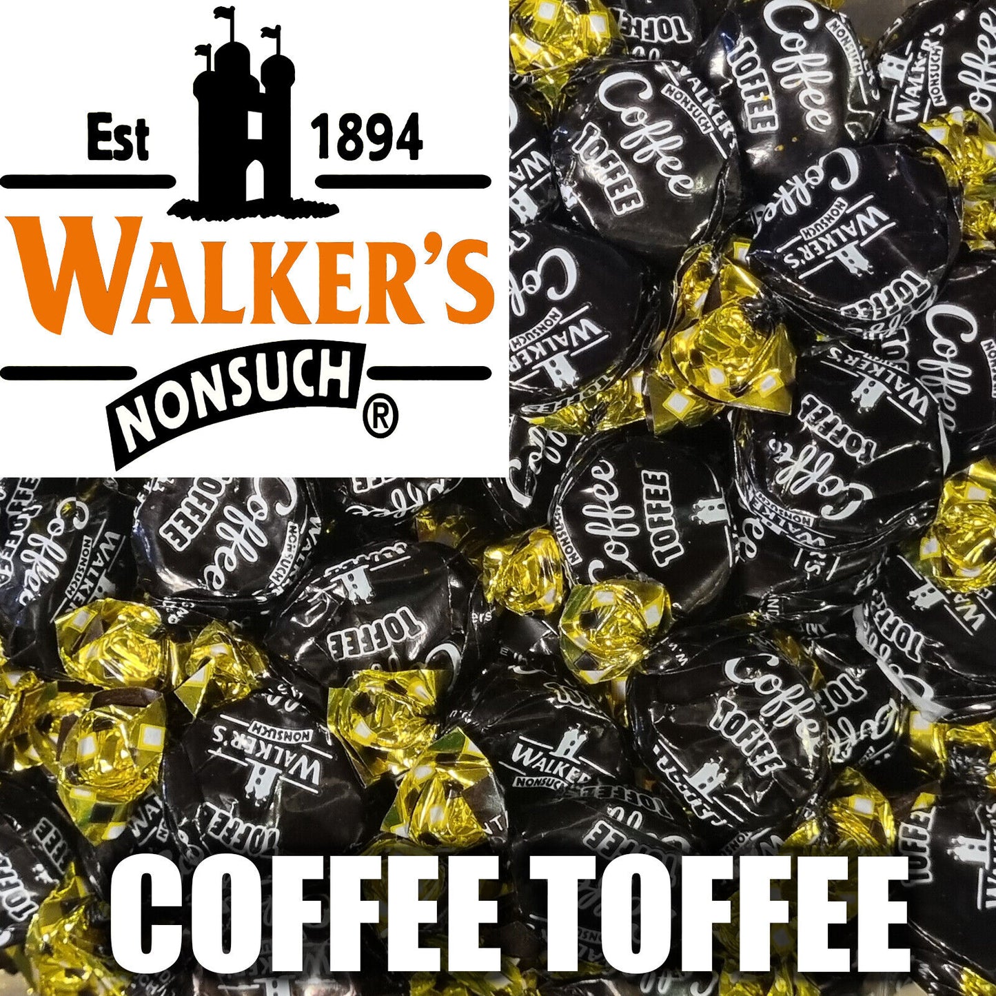 Caramelle toffee al caffè Walkers Inglesi mou 100g