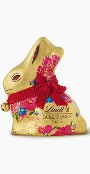 Lindt - Gold Bunny - 100 GRAMMI- Latte Coniglio cioccolato Coniglietto pasquale FLOWER