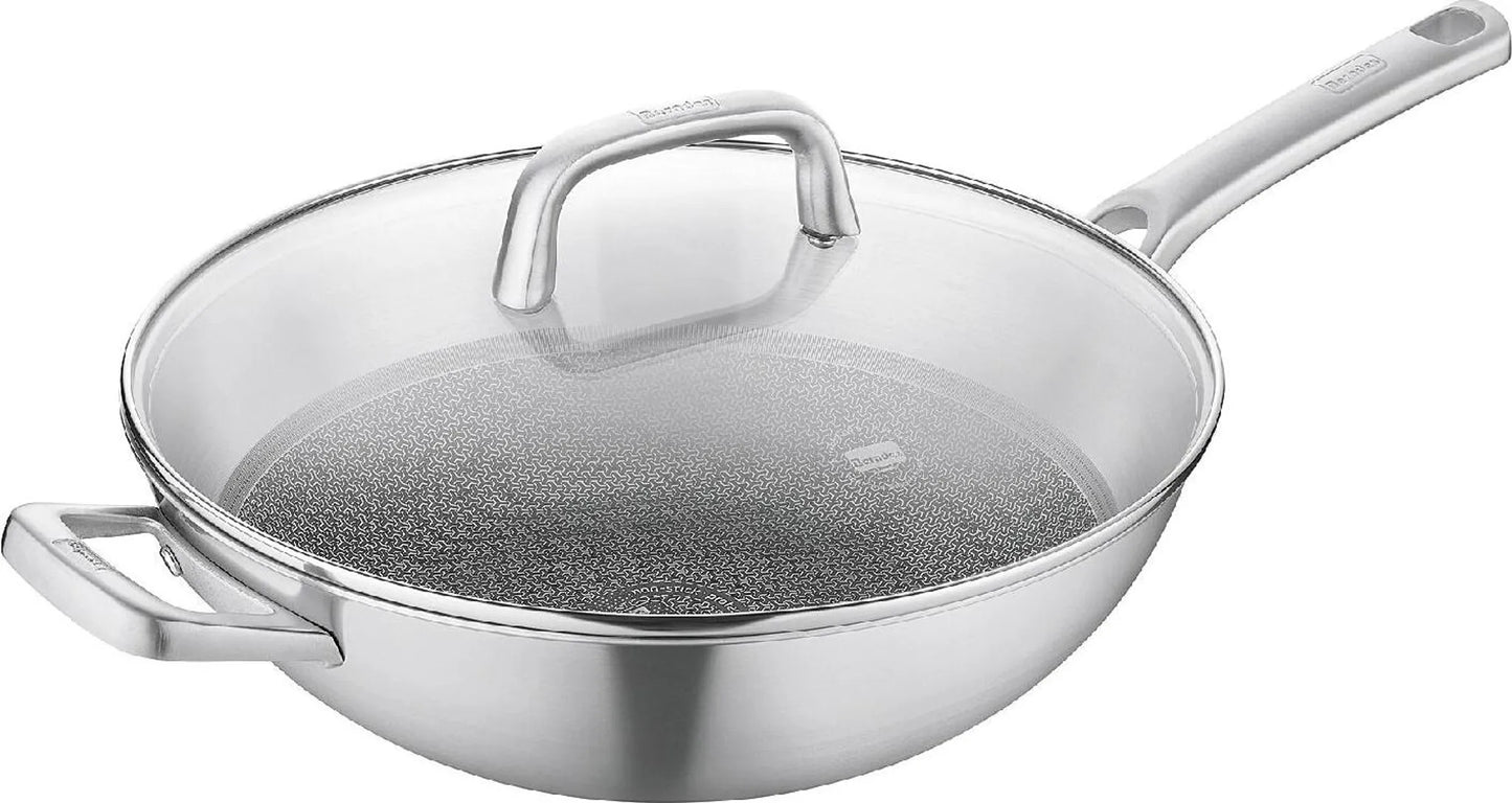 BERNDES Wok Tricion Resist 32 cm con coperchio