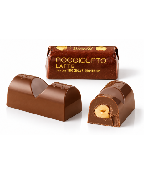 VENCHI PRENDIVOGLIA LINGOTTNO CIOCCOLATO NOCCIOLATO A LATTE 100 GR