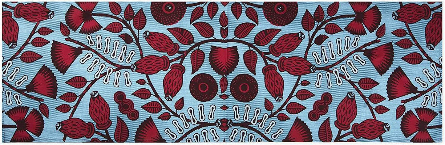 Pantelleria Runner da Tavola in Cotone colore verde e rosso 45x140 cm - Dolci pensieri gift