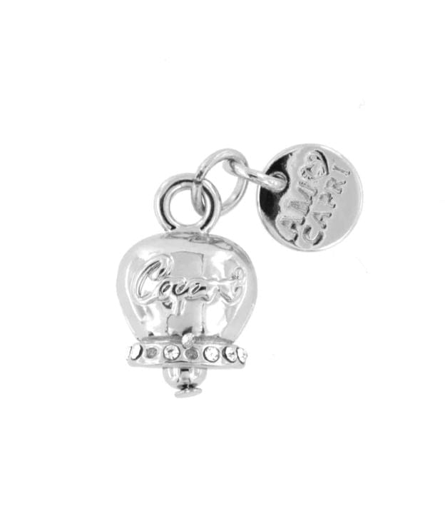 Dolci pensieri gift Amo Capri Charm Pendente Argentato Campanella Portafortuna collezione Belvedere