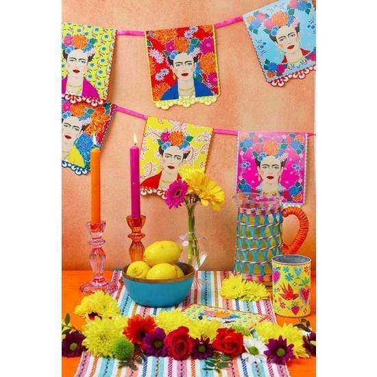 Boho Frida - Ghirlanda Kahlo, Festoni in carta 3 m - Dolci pensieri gift