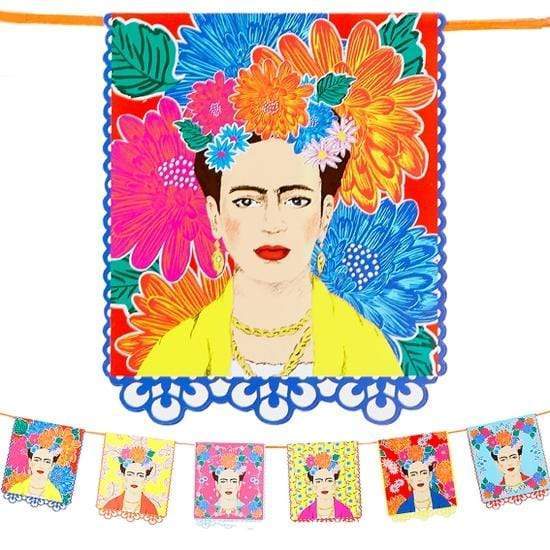 Boho Frida - Ghirlanda Kahlo, Festoni in carta 3 m - Dolci pensieri gift