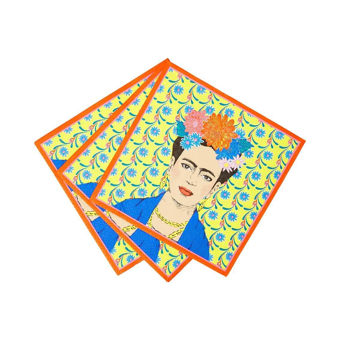 Boho Frida Kahlo - Tovagliolo in carta confezione 20 pezzi - Dolci pensieri gift