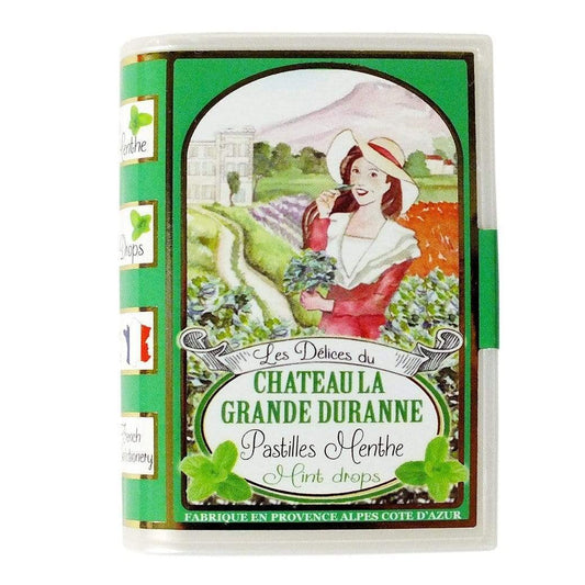 Caramelle alla Menta Francesi CHATEAU LA GRANDE DURANNE Confezione Libro 43g - Dolci pensieri gift