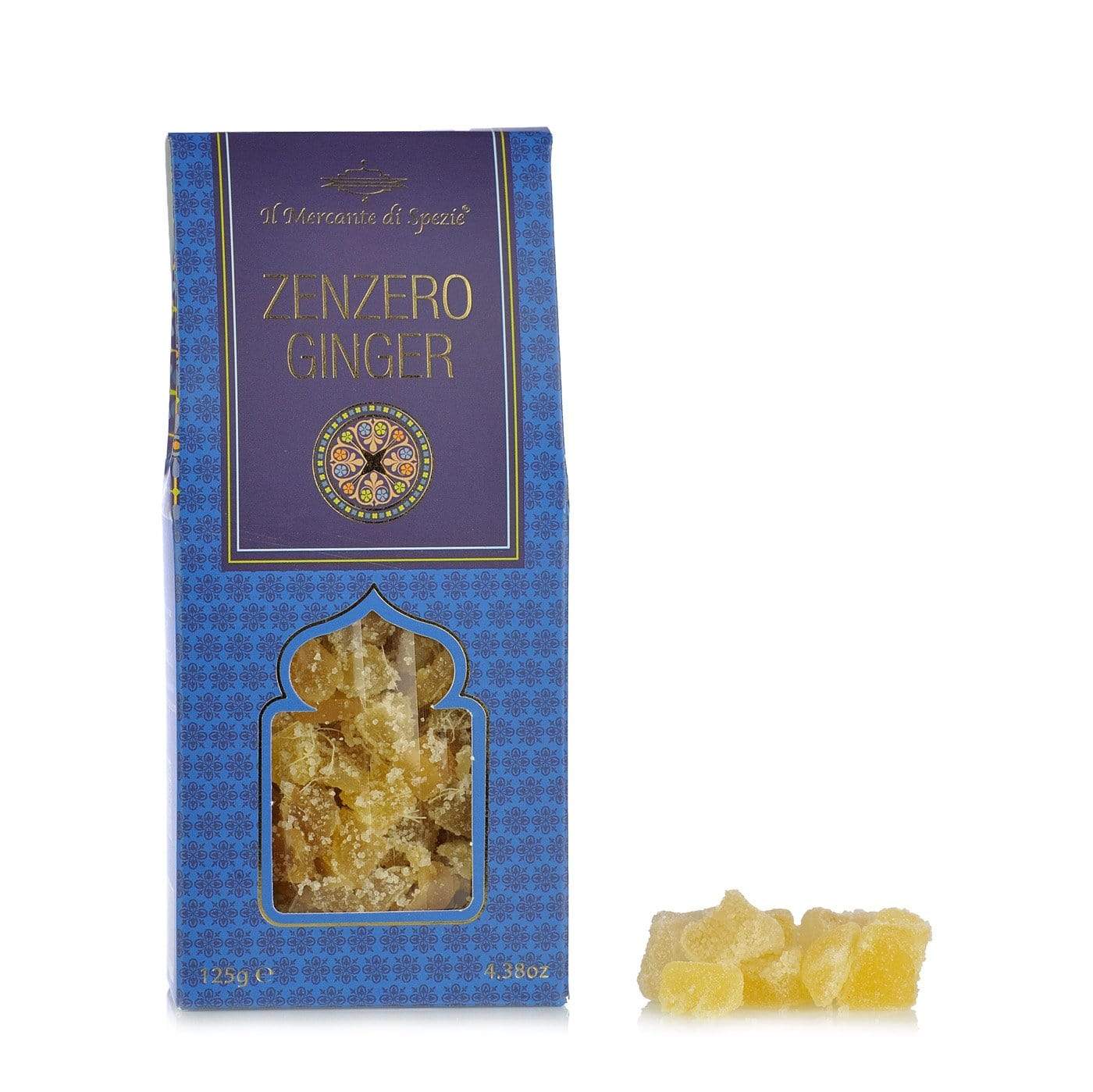 Caramelle Cubetti di Zenzero Candito Il mercante delle spezie 60g - Dolci pensieri gift