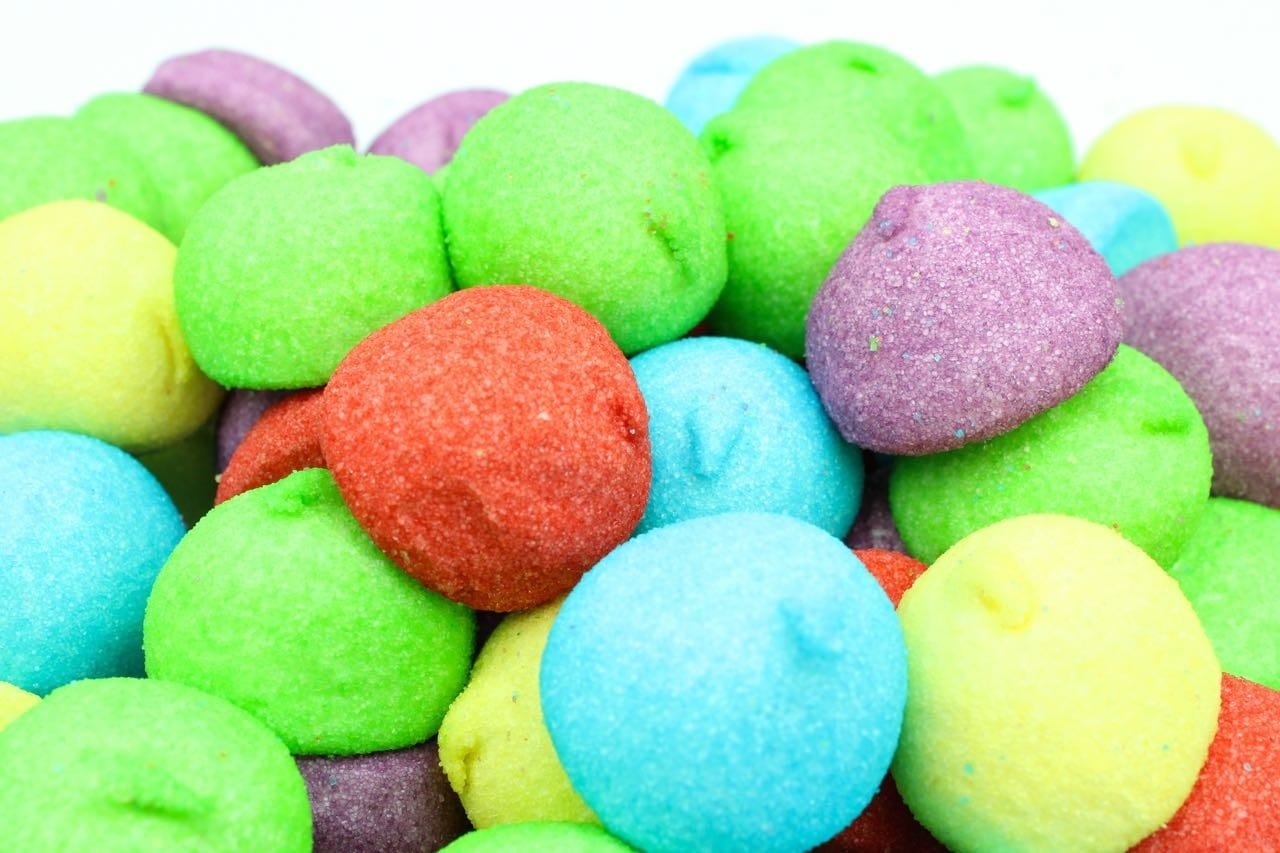 CARAMELLE GOMMOSE MARSHMALLOW MIX COLORATI MINI SOFFICI CONFEZIONE DA 100GR - Dolci pensieri gift