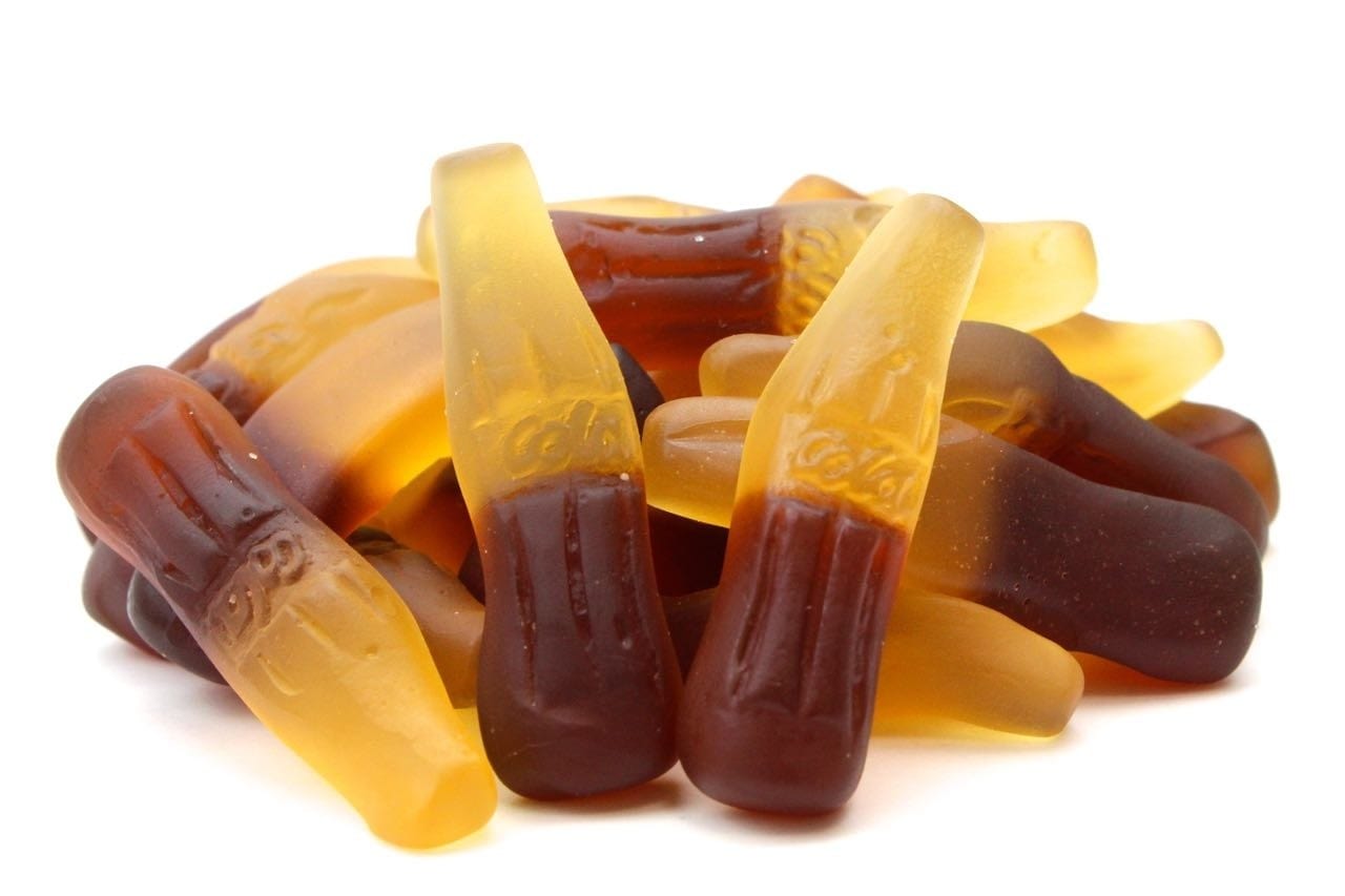 CARAMELLE GOMMOSE MINI COCA COLA CONFEZIONE 100GR - Dolci pensieri gift
