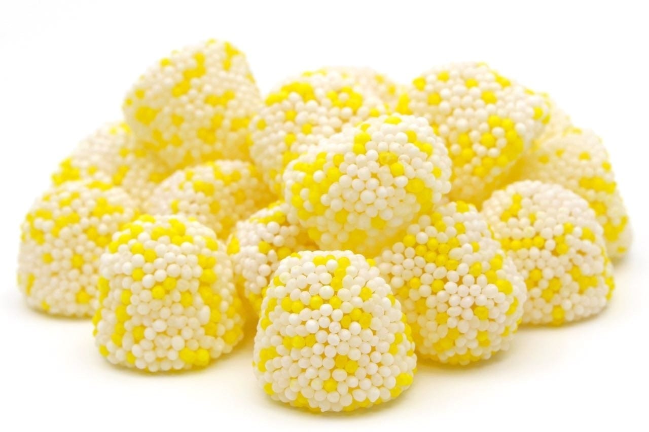 CARAMELLE GOMMOSE MORA GIALLO BANANA CONFEZIONE 100GR - Dolci pensieri gift