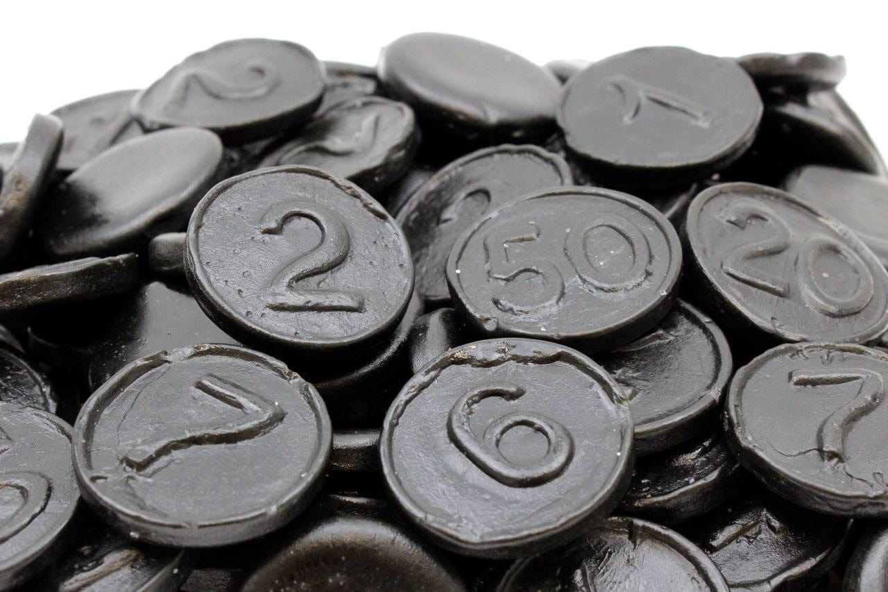 CARAMELLE GOMMOSE NUMERI CONFEZIONE 100GR - Dolci pensieri gift