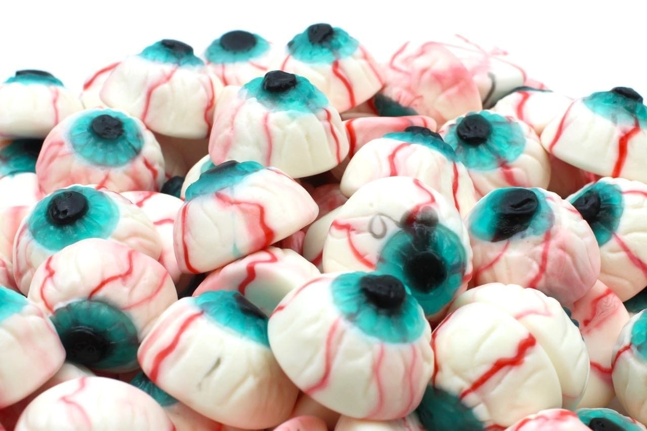 Caramelle gommose HALLOWEEN occhio sanguinante confezione 100gr - Dolci pensieri gift