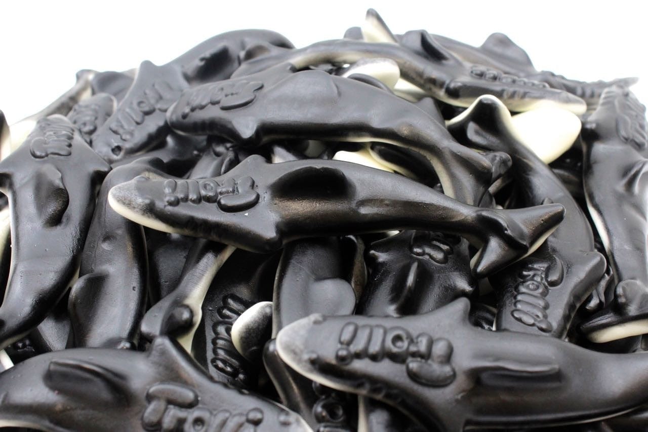 CARAMELLE GOMMOSE ORCA LIQUIRIZIA FRUTTA CONFEZIONE 100GR - Dolci pensieri gift