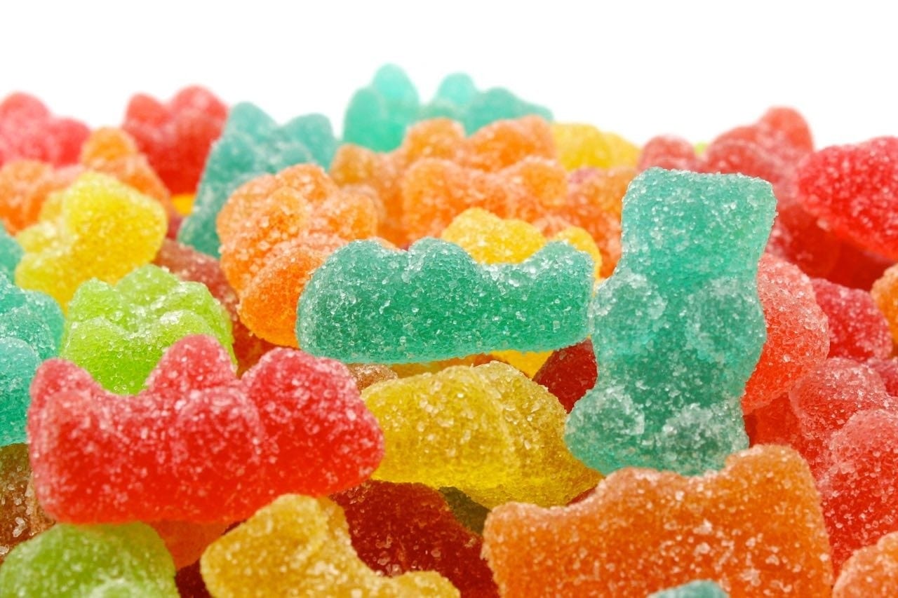 CARAMELLE GOMMOSE ORSETTI FRUTTA GOMMOSI ZUCCHERATI FRIZZANTI CONFEZIONE DA 100GR - Dolci pensieri gift