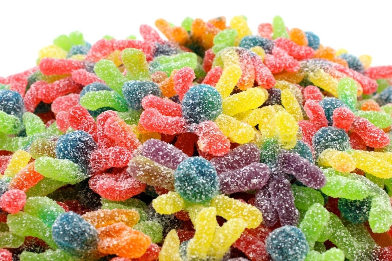 CARAMELLE GOMMOSE POLIPI FRIZZANTI ZUCCHERATI CONFEZIONE 100GR - Dolci pensieri gift