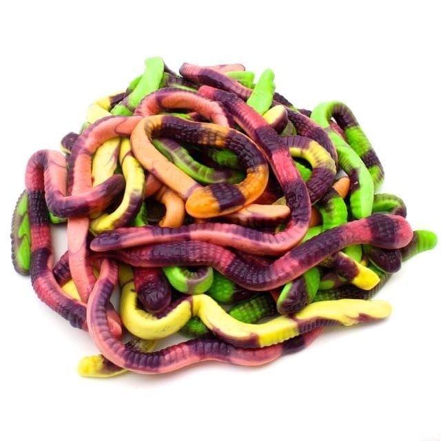 CARAMELLE GOMMOSE SERPENTE ANACONDA COLORATO CONFEZIONE 100GR - Dolci pensieri gift
