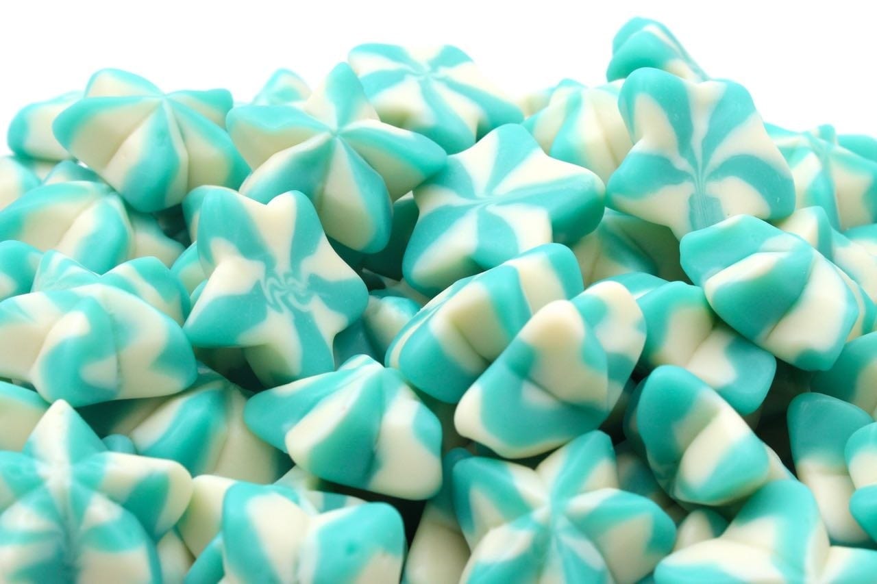 CARAMELLE GOMMOSE STELLA BLU E BIANCA CONFEZIONE 100GR - Dolci pensieri gift