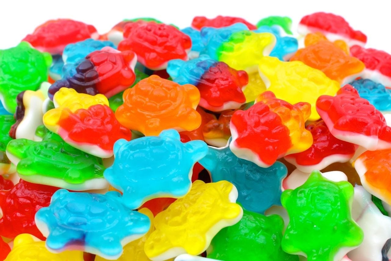 CARAMELLE GOMMOSE TARTARUGHE GOMMOSE CONFEZIONE 100GR - Dolci pensieri gift