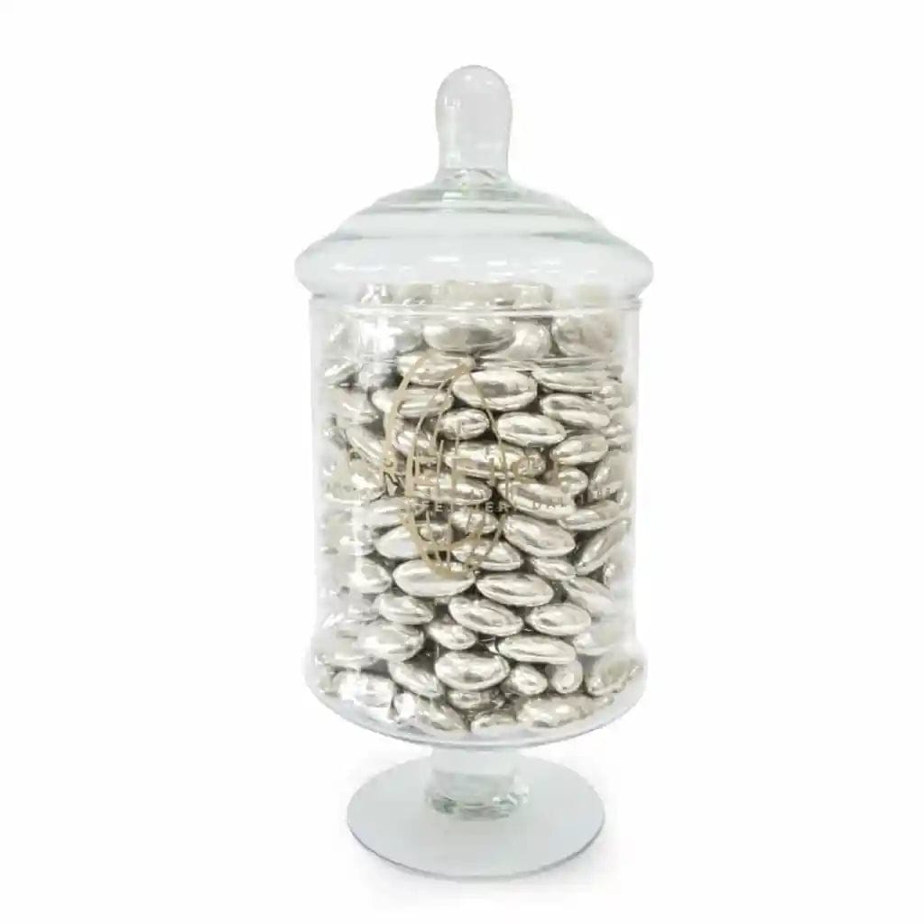 CONFETTI ARGENTO NOZZE D'ARGENTO MANDORLA 1KG - Dolci pensieri gift