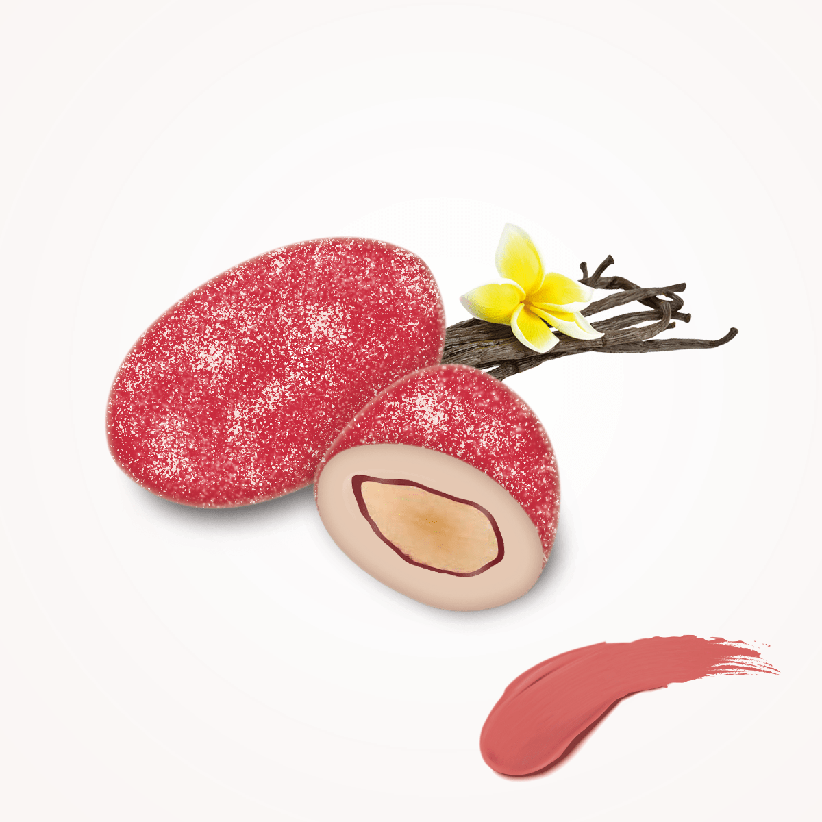 Confetti fiocchi con Zucchero a Velo gusto vaniglia - Dolci pensieri gift