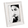 Cornice portafoto boho chic in legno bianco 15 x 20 cm decorazione tulipani - Dolci pensieri gift