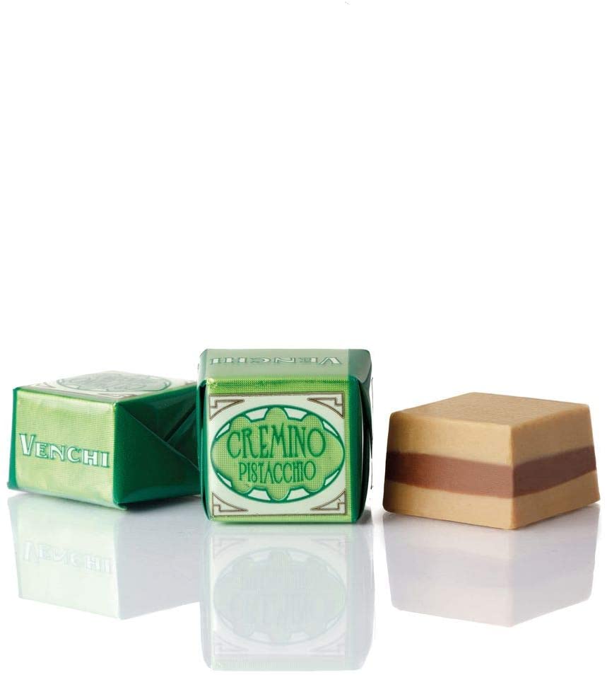 Cremino VENCHI con pasta di Pistacchio in Confezione da 100gr - Dolci pensieri gift