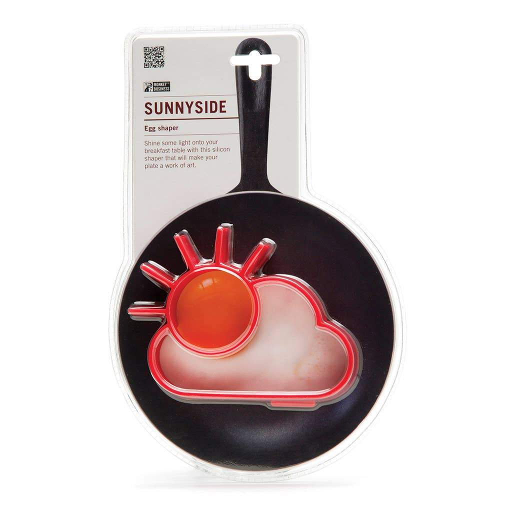 Formina uovo Modellatore in silicone rosso sole e nuovle - Dolci pensieri gift