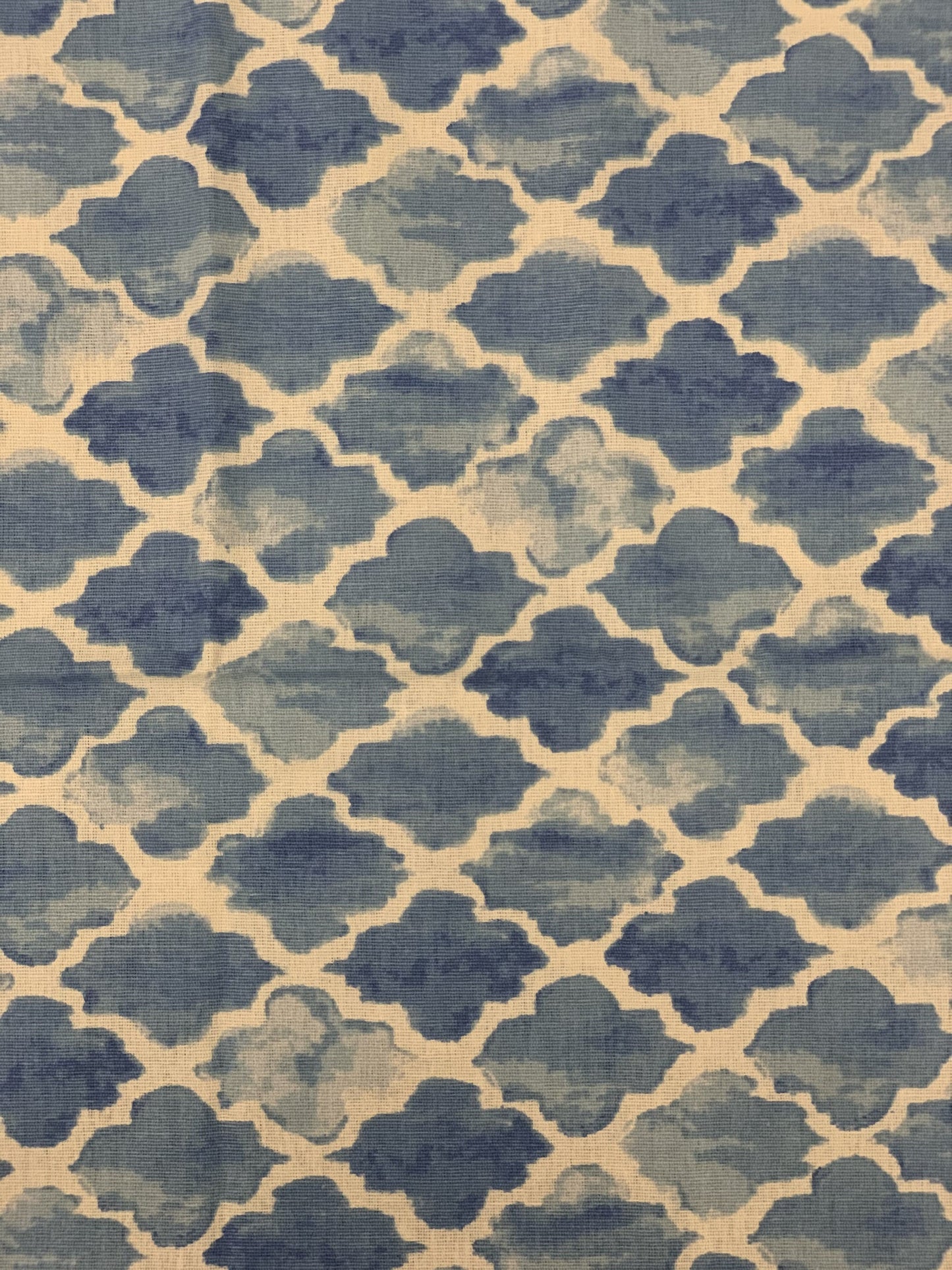 GRECIA Runner maioliche blu 40 x 140 cm in cotone Made in italy - Dolci pensieri gift