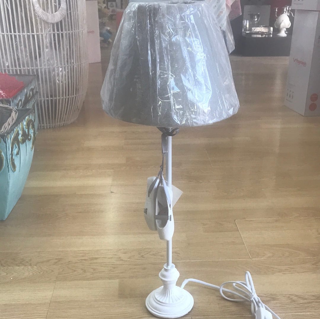 Lampadaballerina lampada scarpette danza, bianca - Dolci pensieri gift