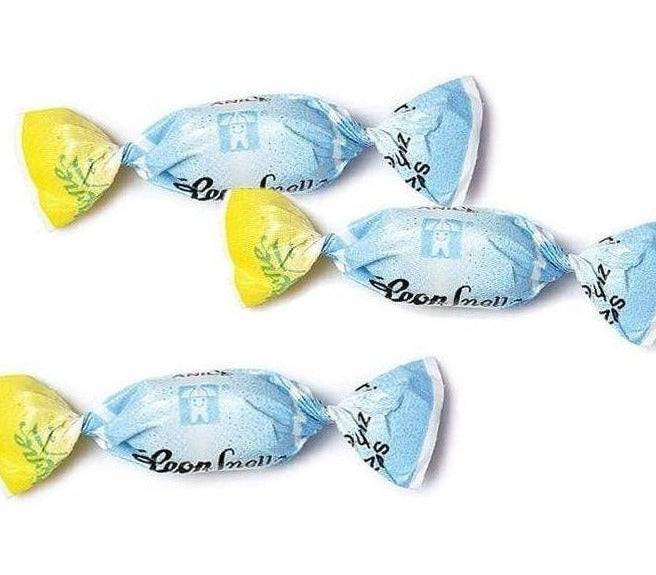 Leone Caramelle Leonsnella Gusto ANICE Caramelle SENZA ZUCCHERO Confezione 100 gr - Dolci pensieri gift