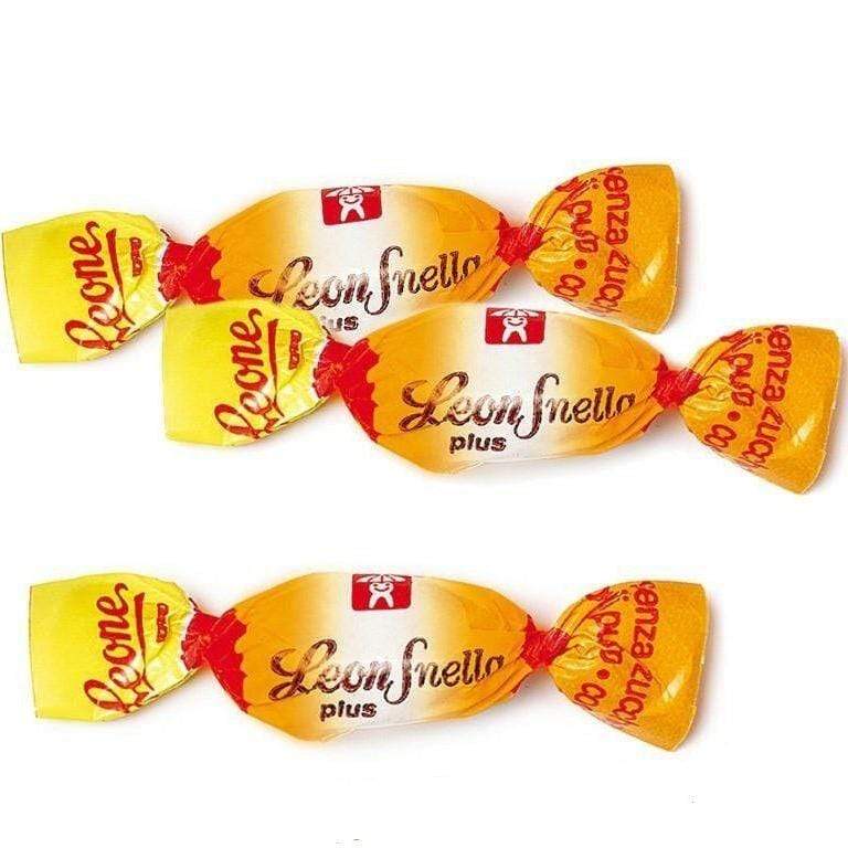 Leone Caramelle Leonsnella plus PROPOLI AGRUMI Caramelle SENZA ZUCCHERO Confezione 100 gr - Dolci pensieri gift