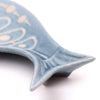 MEDITERRANEO Piatto PESCE AZZURRO In Ceramica Colore Blu e Bianco 32 cm - Dolci pensieri gift