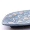 MEDITERRANEO Piatto PESCE AZZURRO In Ceramica Colore Blu e Bianco 32 cm - Dolci pensieri gift