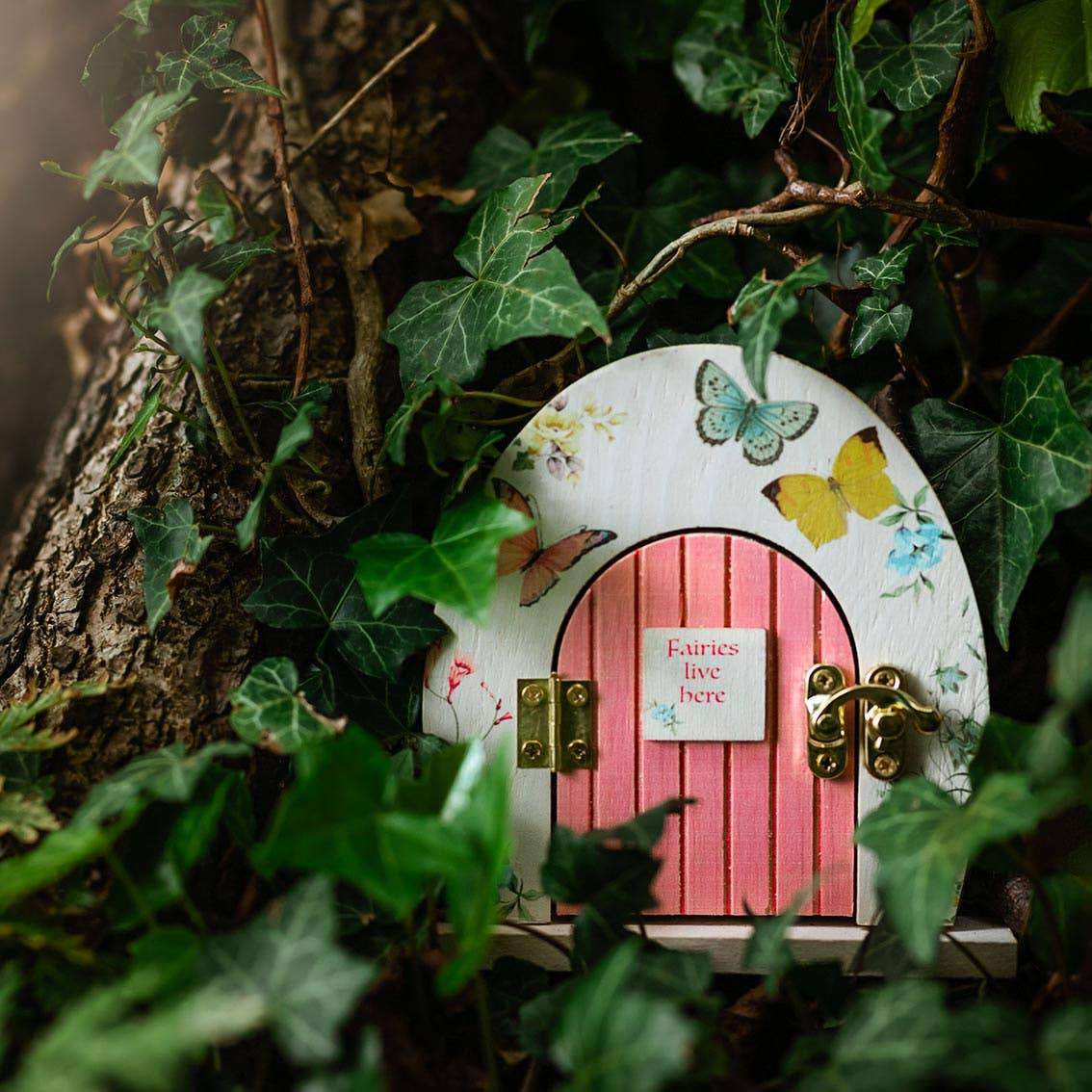 Porta delle fate in legno decorazione feste - Dolci pensieri gift