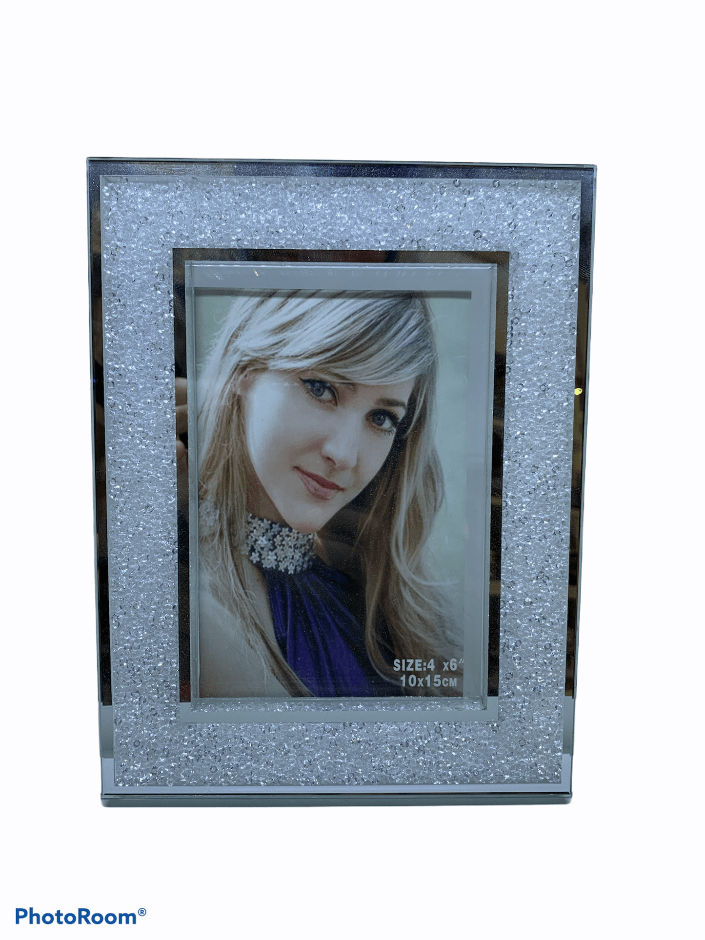 Portafoto glitterato 21 h x 16 cm - Dolci pensieri gift