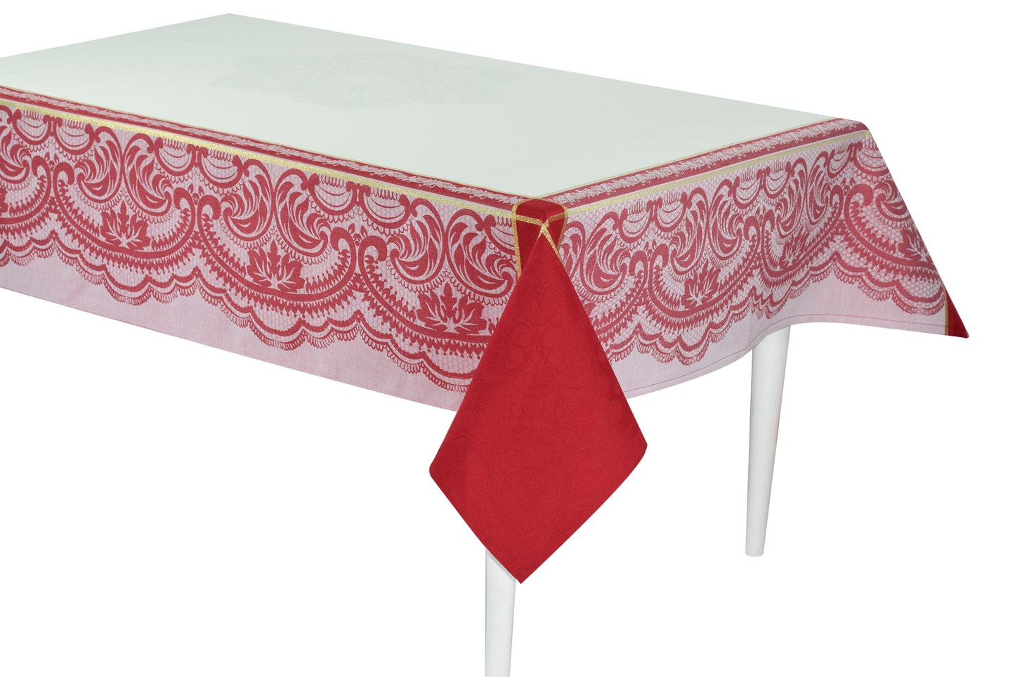 Preziosa Luxury Home Tovaglia in tessitura jaquard piazzato . - Dolci pensieri gift