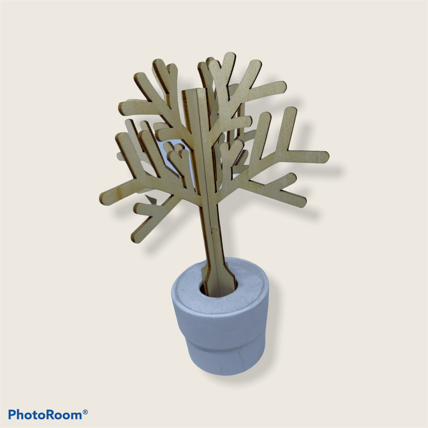 Profumatore albero in legno 19cm H - Dolci pensieri gift