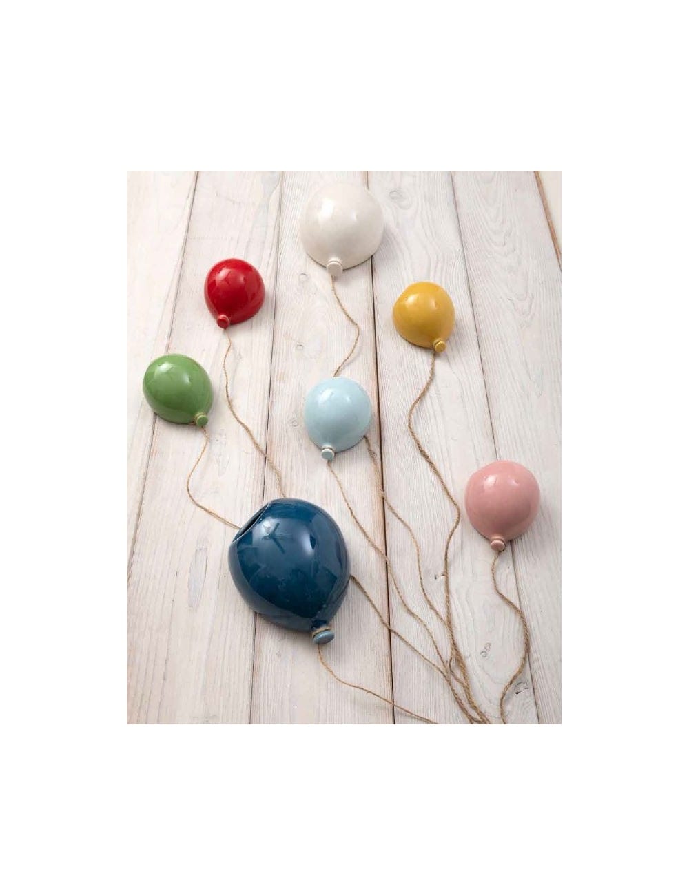 PALLONCINO BOMBONIERA PROFUMATORE IN CERAMICA ROSSO LAUREA COMPLEANNO REGALO - Dolci pensieri gift