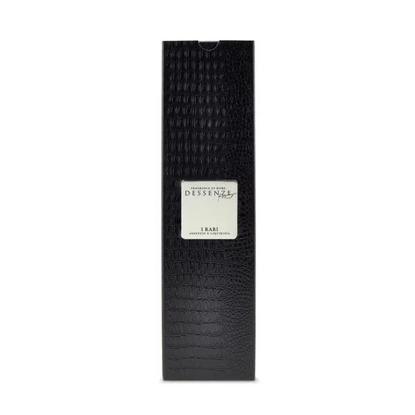 PROFUMATORE PER AMBIENTE CON BASTONCINI I RARI – Bottiglia argento ASSENZIO E LIQUIRIZIA 100 ML 100 ML - Dolci pensieri gift