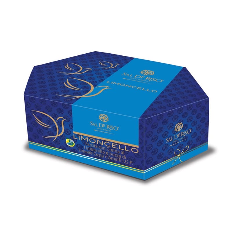 Dolci pensieri gift SAL DE RISO Colomba pasquale artigianale 1 kg costiera amalfitana LIMONCELLO